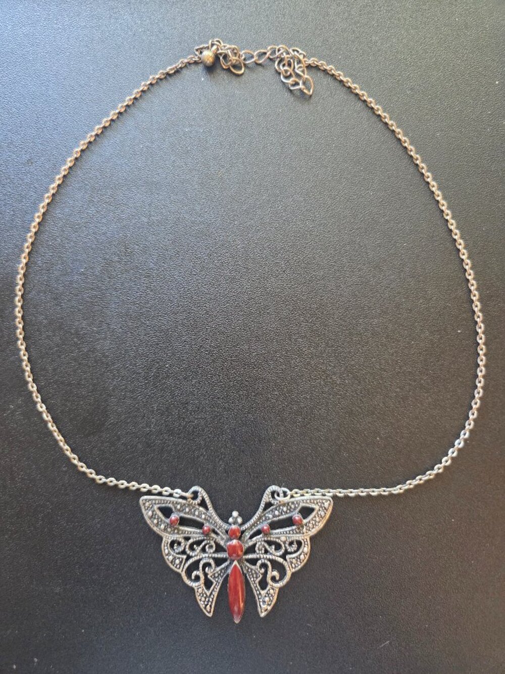 Costume butterfly necklace